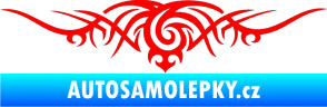Samolepka Tetování 070 Fluorescentní červená