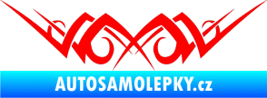 Samolepka Tetování 084 Fluorescentní červená