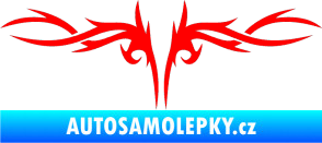 Samolepka Tetování 086 Fluorescentní červená
