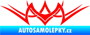 Samolepka Tetování 094 Fluorescentní červená