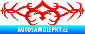 Samolepka Tetování 099 Fluorescentní červená