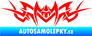 Samolepka Tetování 101 Fluorescentní červená