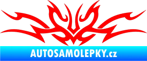 Samolepka Tetování 102 Fluorescentní červená