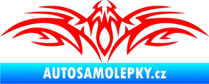Samolepka Tetování 103 Fluorescentní červená