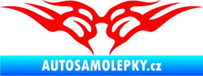 Samolepka Tetování 146 Fluorescentní červená