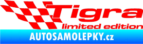 Samolepka Tigra limited edition levá Fluorescentní červená