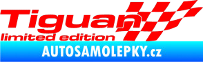 Samolepka Tiguan limited edition pravá Fluorescentní červená