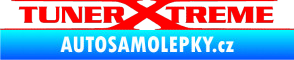 Samolepka Tuner extreme plny Fluorescentní červená