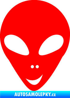 Samolepka UFO 004 levá Fluorescentní červená