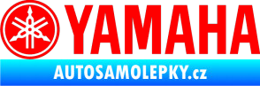 Samolepka Yamaha 001 Fluorescentní červená