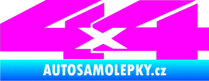 Samolepka 4x4 varianta 018 Fluorescentní růžová