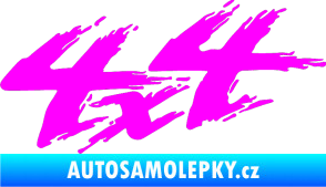 Samolepka 4x4 varianta 026 Fluorescentní růžová