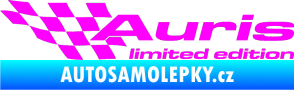 Samolepka Auris limited edition levá Fluorescentní růžová