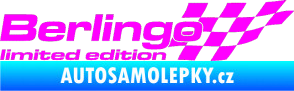 Samolepka Berlingo limited edition pravá Fluorescentní růžová