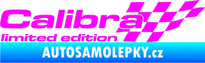 Samolepka Calibra limited edition pravá Fluorescentní růžová