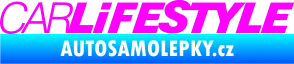 Samolepka Car Life Style Fluorescentní růžová