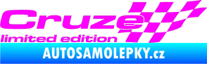 Samolepka Cruze limited edition pravá Fluorescentní růžová