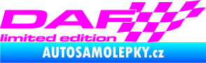 Samolepka DAF limited edition pravá Fluorescentní růžová