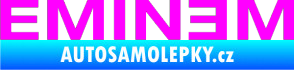 Samolepka Eminem Fluorescentní růžová