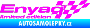Samolepka Enyaq limited edition pravá Fluorescentní růžová