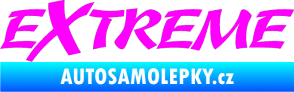 Samolepka Extreme 003 Fluorescentní růžová