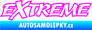Samolepka Extreme 004 Fluorescentní růžová