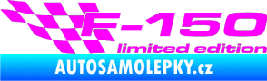 Samolepka F-150 limited edition levá (F150) Fluorescentní růžová