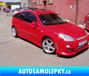 Samolepka Ford Focus - přední Fluorescentní růžová