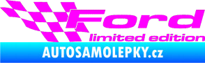 Samolepka Ford limited edition levá Fluorescentní růžová