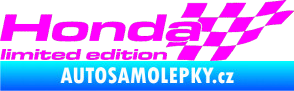 Samolepka Honda limited edition pravá Fluorescentní růžová