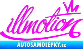 Samolepka Illmotion Fluorescentní růžová