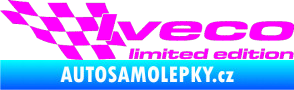 Samolepka Iveco limited edition levá Fluorescentní růžová