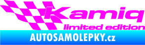Samolepka Kamiq limited edition levá Fluorescentní růžová