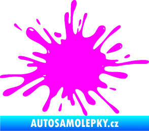 Samolepka Kaňka 002 levá Fluorescentní růžová