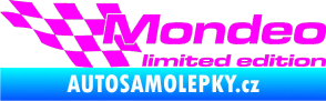 Samolepka Mondeo limited edition levá Fluorescentní růžová