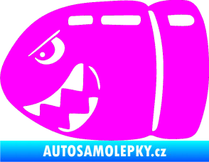 Samolepka Náboj 002 levá Fluorescentní růžová