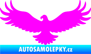 Samolepka Orel 006 levá Fluorescentní růžová