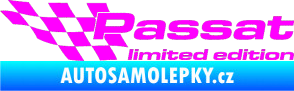 Samolepka Passat limited edition levá Fluorescentní růžová