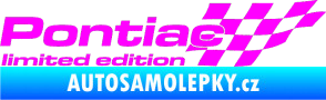 Samolepka Pontiac limited edition pravá Fluorescentní růžová