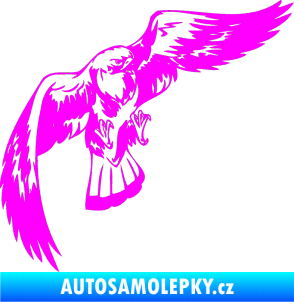 Samolepka Predators 041 pravá Fluorescentní růžová