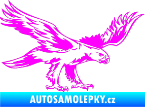 Samolepka Predators 043 pravá Fluorescentní růžová