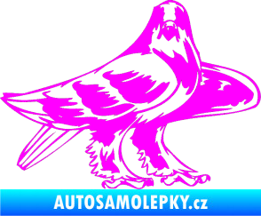Samolepka Predators 047 pravá Fluorescentní růžová