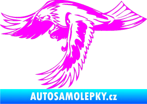 Samolepka Predators 048 levá Fluorescentní růžová
