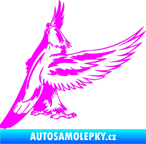 Samolepka Predators 054 pravá orel Fluorescentní růžová