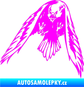 Samolepka Predators 055 levá Fluorescentní růžová