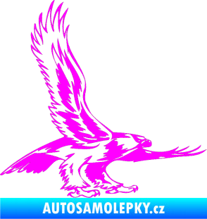 Samolepka Predators 068 pravá Fluorescentní růžová