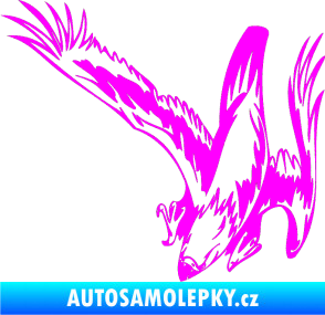 Samolepka Predators 069 levá Fluorescentní růžová