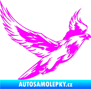 Samolepka Predators 088 pravá Fluorescentní růžová