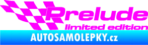 Samolepka Prelude limited edition levá Fluorescentní růžová