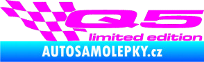Samolepka Q5 limited edition levá Fluorescentní růžová